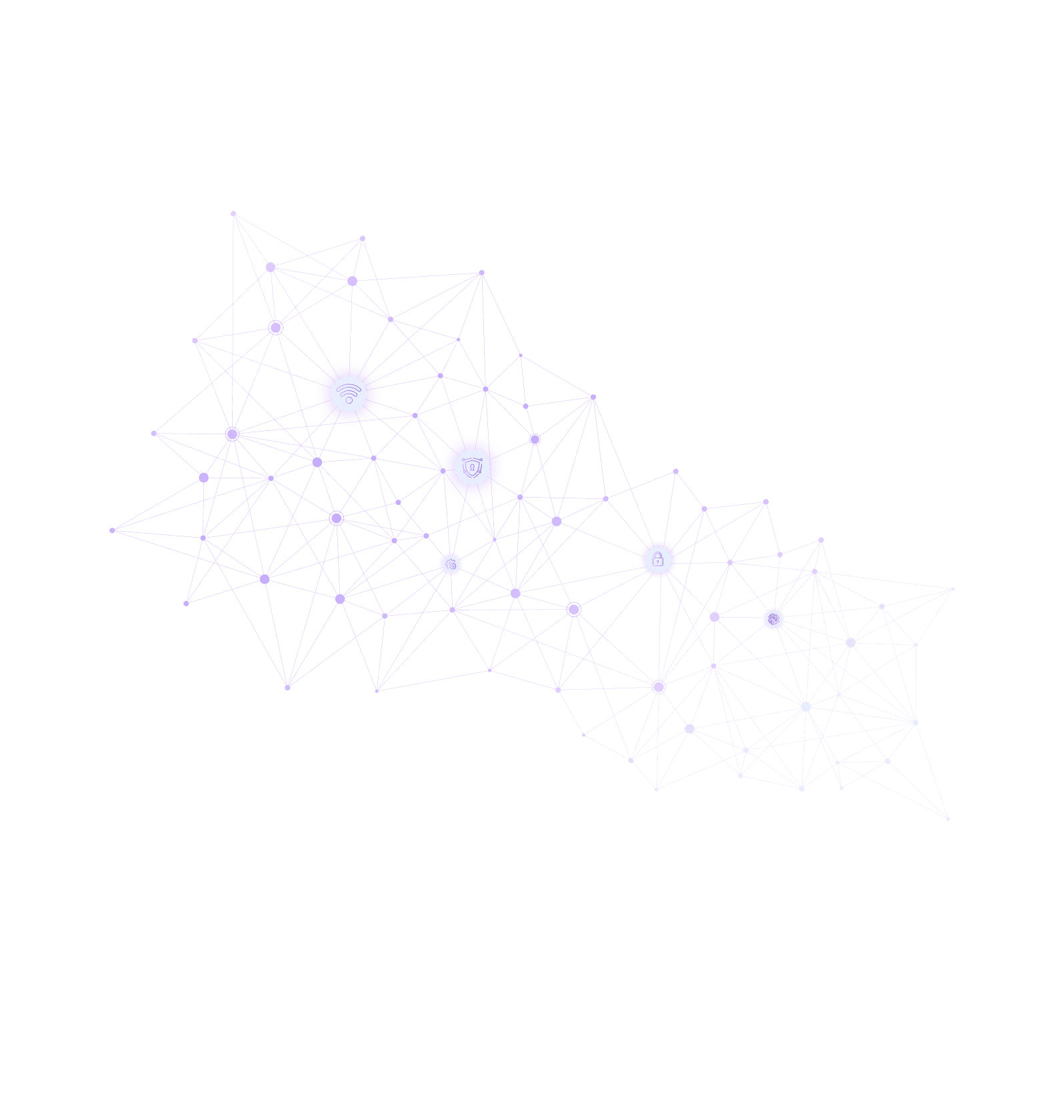 Decorative graph left